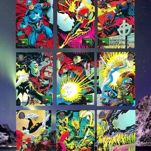 1994 Marvel Trading Cards - Maximum Carnage Full Set of 9